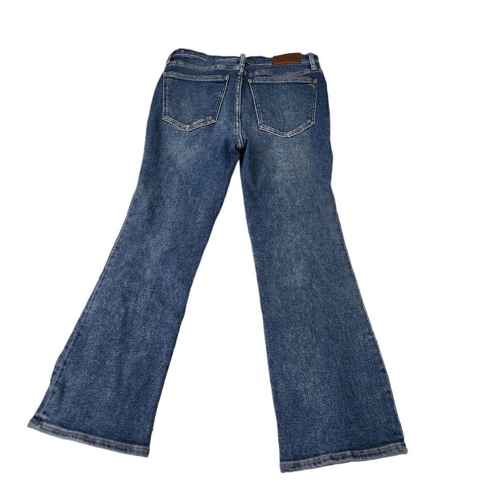Madewell Jeans Womens 26 Cali Demi Boot Cut Dark Wash Denim Stretch Pockets - Picture 10 of 13